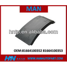 MAN TRUCK REAR MUDGUARD pièce détachée homme 81664105080 RH 81664100353